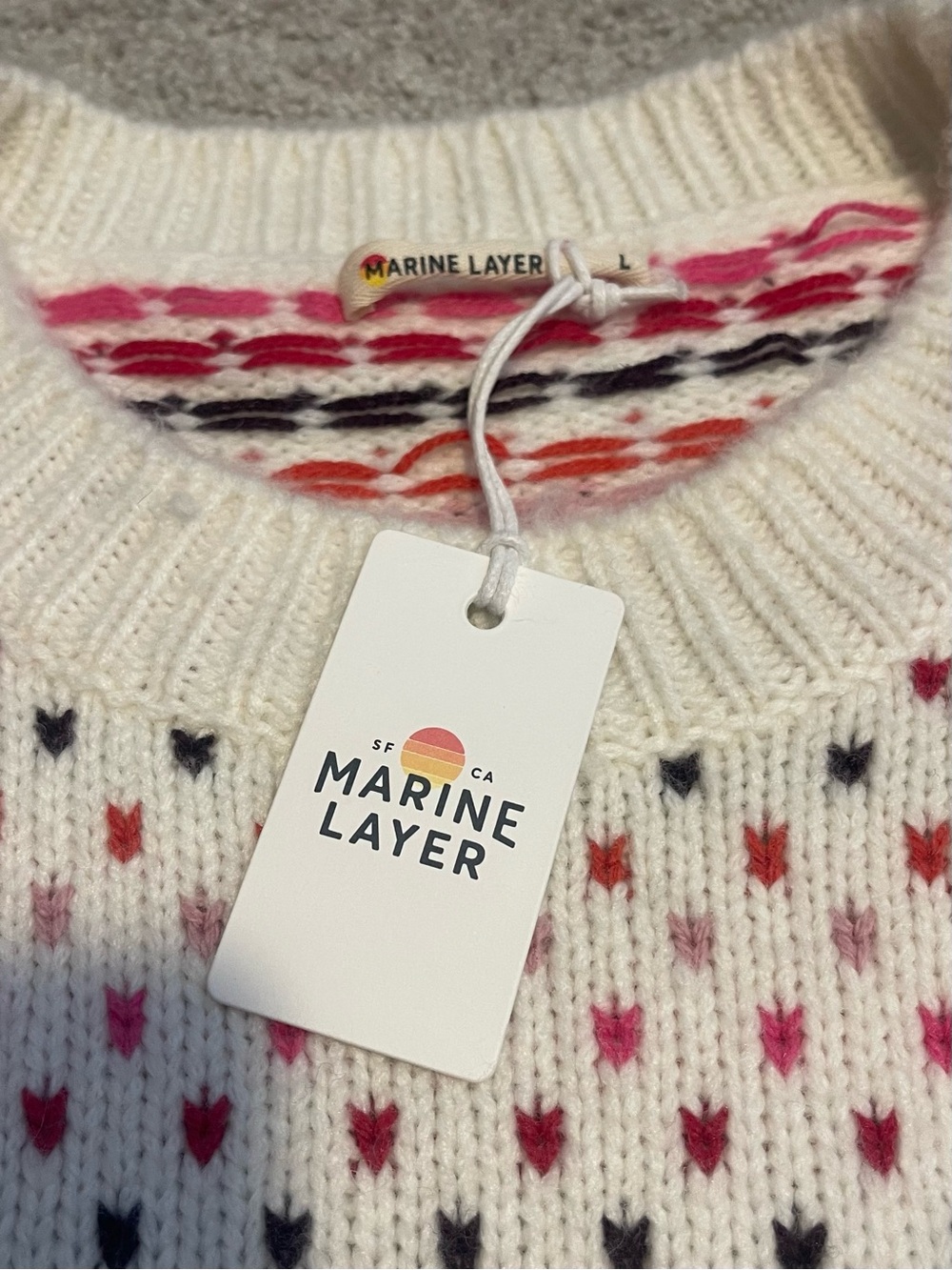 NWT Marine Layer Alma Puff Sleeve Sweater - Picture 5 of 11